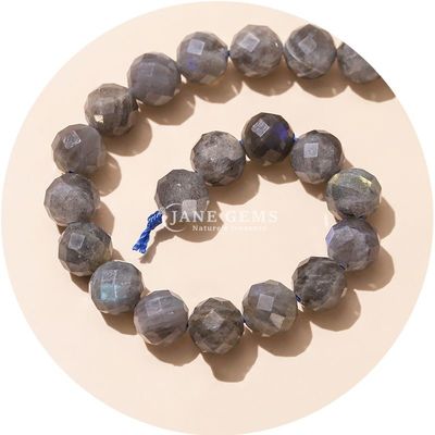 Großhandel Authentische Naturgemäste Loose Beads Faceted Crystal Loose Beads Rose Quarz Stein Beads für Handwerk