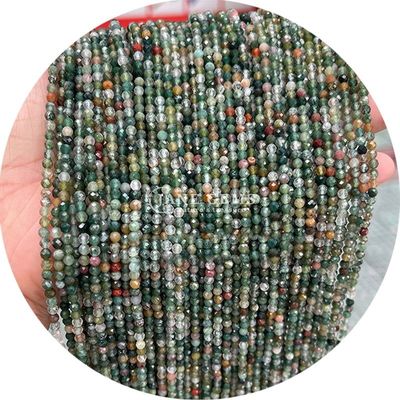 Großhandel Halbpreisgestein Faceted Beads Faceted Loose Stone Bead Accessoires Rose Quarz Bead Spacer für Schmuck