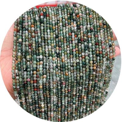 Großhandel Halbpreisgestein Facettenperlen Facettenlose Amethyst Perlen Zubehör Perlen Abstand für Schmuckwaren