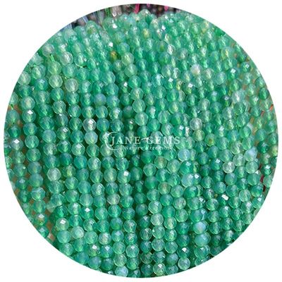 Großhandel Mehrfarbiger Quarz Halbpreisstein Edelstein Faceted Beads Zubehör Schal Perle Abstand für Schmuckherstellung