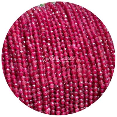 Großhandel Mehrfarbiger Quarz Halbpreisstein Edelstein Faceted Beads Zubehör Schal Perle Abstand für Schmuckherstellung