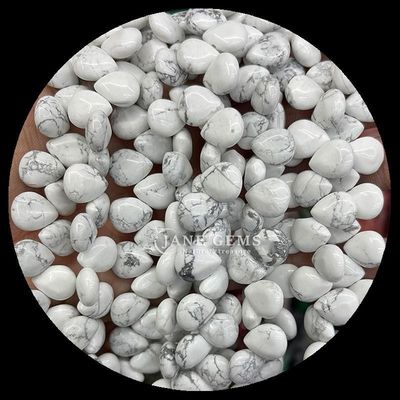 Howlite Crazy Agate Gem Perle Naturkristall Wasser Tropfenform Stein Loose Perlenstränge für Armbänder