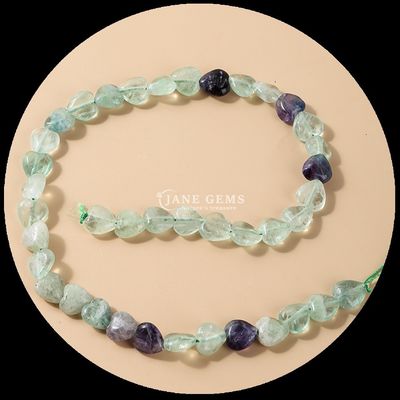 Weisse Jade Gold Sandstein Edelstein Perle Naturkristall Herzform Stein Loose Perle Stränge Für Armbänder