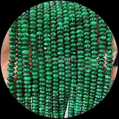 Rosa Aventurin Grün Aventurin Edelstein Perle Naturkristall UFO Form Stein Locker Perlenstränge für Armbänder