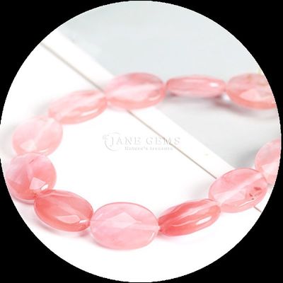 Faceted Oval Form Gem Bead Naturkristall Opalit Blau Punkt Stein Loose Bead Strands für Armbänder