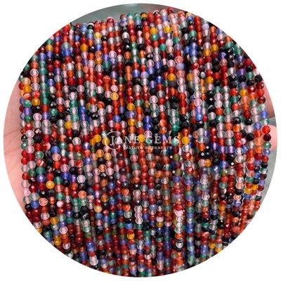 Echtes anderes Kristallmaterial Heilungslocker Perlen für DIY Handgemachte Armbandherstellung