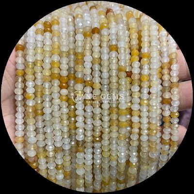 Lapis Lazuli Apatit Naturgemäste Perlen Faceted Abacus Form Loose Perlenstränge für Heilenergie und DIY Schmuckherstellung