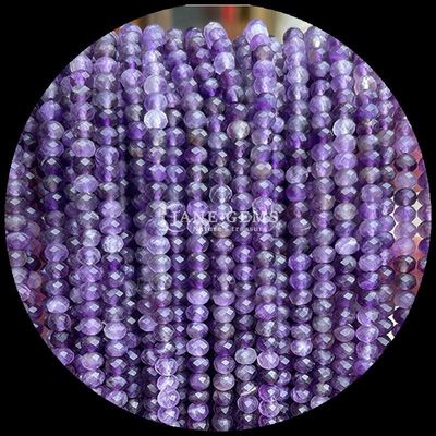 Lapis Lazuli Apatit Naturgemäste Perlen Faceted Abacus Form Loose Perlenstränge für Heilenergie und DIY Schmuckherstellung