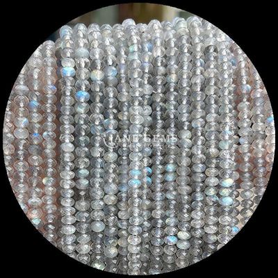 Tourmalin Granat Naturgemäste Perlen Faceted Abacus Form Loose Perlen Stränge für Heilenergie und DIY Schmuck Ma