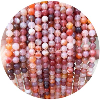 Natürliche runde glatte Mischung Achat Loose Beads Strand für DIY Schmuck & Handwerk Makin