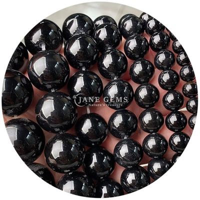 Natürliche Agate Stein Perlen Glatte runde Locker Abstand Perlen für Schmuck Herstellung von DIY Armbänder