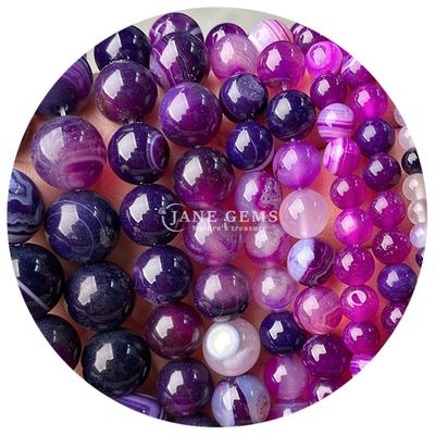 Locker Naturstein Perlen Strand Echtes Echtstein Agat Kristall Perlen Für DIY Schmuck machen