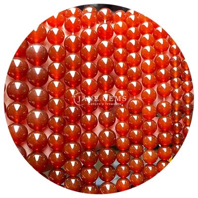 Echtes Achat Loose Beads Rotes Achat Bead Strand Für Schlüsselkette/Schmuck/Handwerk Geschenk machen