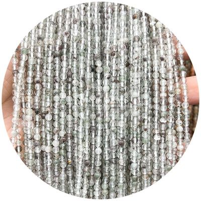 Heilende Energie Halbedelstein Glatte runde lose Perlen Zebra Jaspis Naturperlen Stränge für DIY