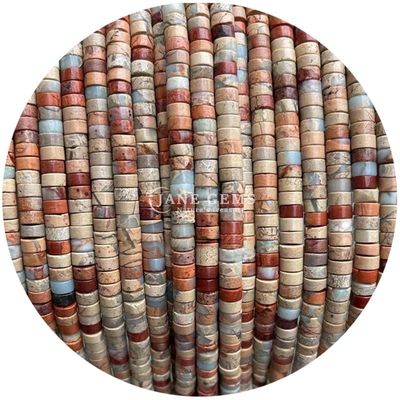 Kristallstein Rechte Winkel Form Naturstein Runde Perlen für DIY Schmuck