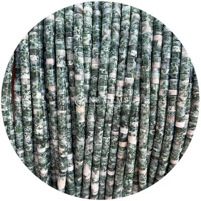 Kristallstein Rechte Winkel Form Naturstein Runde Perlen für DIY Schmuck