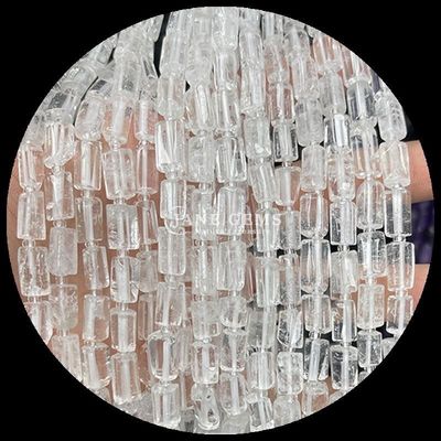 Edelsteine Perlen Naturkristall Apatit Rhodonit Edelstein Faceted Zylinderform Locker Perlenstränge für Schmuckherstellung