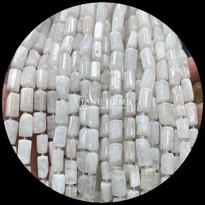 Edelsteine Perlen Naturkristall Apatit Rhodonit Edelstein Faceted Zylinderform Locker Perlenstränge für Schmuckherstellung