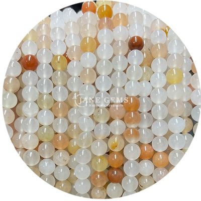Natürliche Edelstein Perlen Strand Round Kristallstein Loose Perlen für Schmuck Armband Herstellung