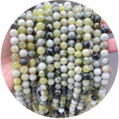Mischen Sie natürliche Edelsteine Loose Beads Rot Aventurin Grün Jade Für Kristall Handwerk machen