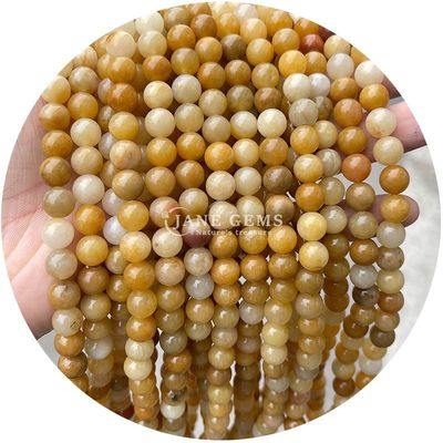 Natürliche Lockerstein Perlen Strand Edelstein Rosa Aventurin Rund Glatz Für DIY Schmuck machen
