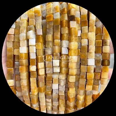 Würfel-Quadrat-Form Howlit Lapis Lazuli Loose Bead Strands für die DIY Schmuckherstellung