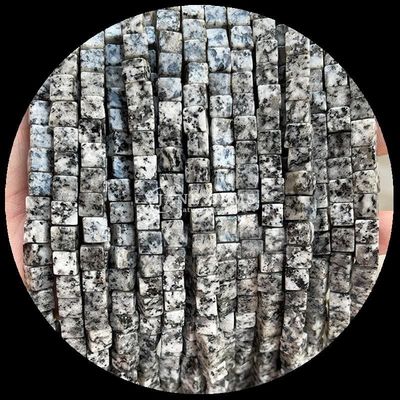 Natürliche südliche Jade Amazonit Quadratform Edelstein Perlenstränge für DIY Schmuck und Heilenergie