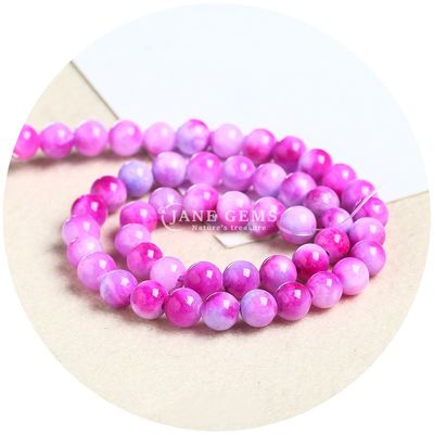 Regenbogen Persischer Jade Loose Perlen Runde Form Perlen Diy Schmuck Accessoires zum Geschenk
