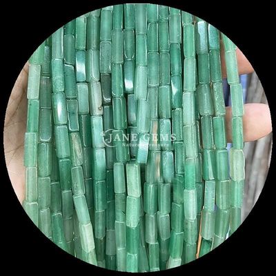 Natürliche grüne Aventurine Indian Agate Edelstein Perlenstränge für DIY Schmuck und Heilung