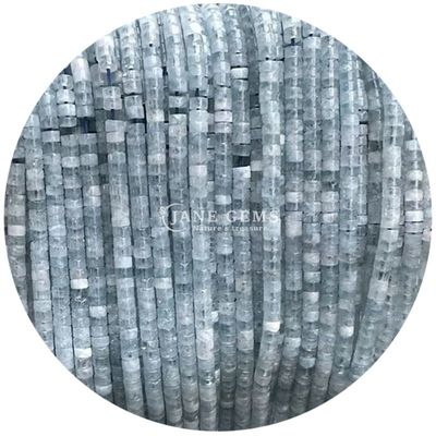 Edelstein poliert glatter rechten Winkel Form Stein Aquamarin Loose Beads Strand Für Schmuck Accessoires