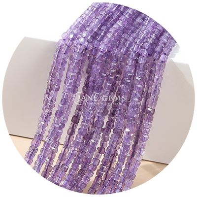 DIY Kristallhandwerk und Schmuck Edelsteine Perlen Granat Amethyst Locker Perlen