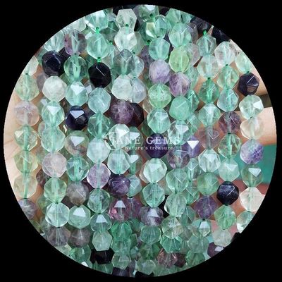 Elegante Naturjuwelen Perlen Fluorit Lapis Lazuli Lockersträhnen zum Schmuck machen