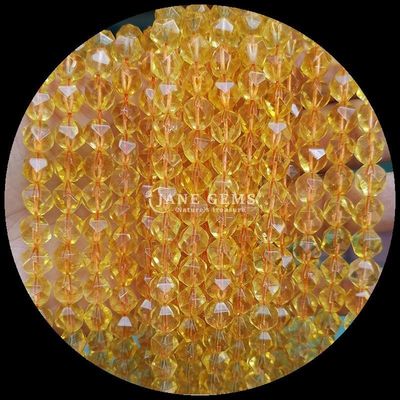Facetten Naturgemäste Perlen in lebendigen mehrfarbigen Wassermelone Quarz Aquamarin Loose Strands Perlen für DIY Schmuck