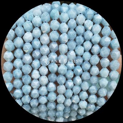 Facetten Naturgemäste Perlen in lebendigen mehrfarbigen Wassermelone Quarz Aquamarin Loose Strands Perlen für DIY Schmuck