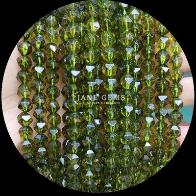 Facetten Naturgemäste Perlen in lebendigen mehrfarbigen Wassermelone Quarz Aquamarin Loose Strands Perlen für DIY Schmuck