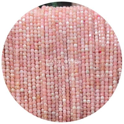 Handwerk Schmuck Schmuckschmuck Perlen rosa Opal australischer Jade