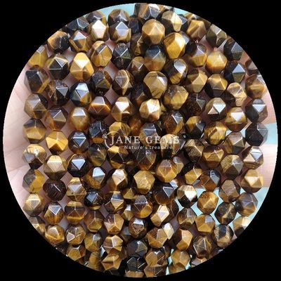 Edelstein Perlen Diamanten verschiedene Farben Blendungen DIY Schmuck 6mm 8mm 10mm Tourmalin Blaue Tiger-Auge Lockersträhnen