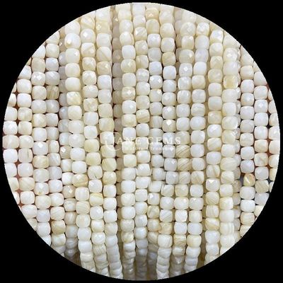 Sortierte Würfelform Naturgemäste Perlen Fluorit Morganit Loose Strands Perlen für Schmuckherstellung
