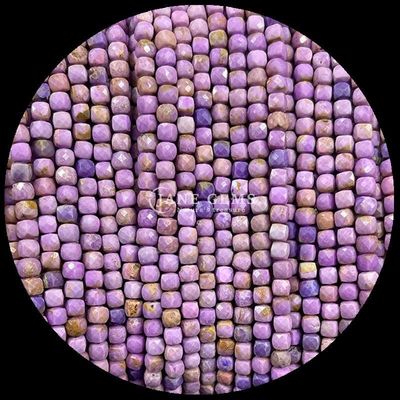 Sortierte Würfelform Naturgemäste Perlen Fluorit Morganit Loose Strands Perlen für Schmuckherstellung