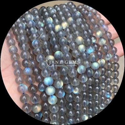 Runde Form Sortierte Naturgemäuste Perlen Labradorit Amazonit Loose Strands Für DIY Schmuck Designs