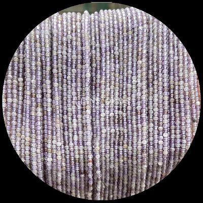 Polsterte Edelsteinperlen Amazonit Amethyst Loose Strands Perlen für handgefertigten Schmuck