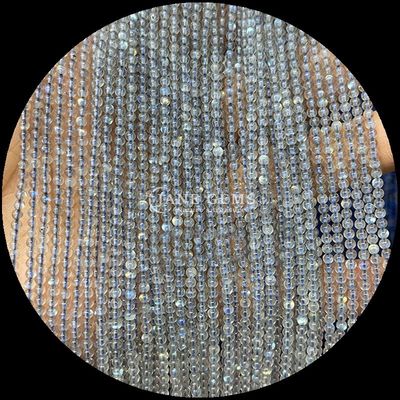 Polsterte Edelsteinperlen Amazonit Amethyst Loose Strands Perlen für handgefertigten Schmuck