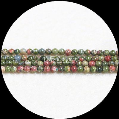Farbenfrohe runde Edelsteinperlen Herkunft für DIY Armbänder Halsketten Ohrringe verschiedene Farben