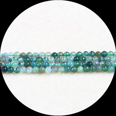 Natürliche mehrfarbige Edelsteine Mondstein Rot Jaspis Loose Bead Strands für DIY Schmuck