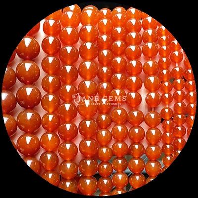 Runde Form 8mm Naturgemäuste Perlen Verschiedene Achatperlen Karnelien Gelb gestreifter Achat Locker Perlenstrang für DIY Schmuck