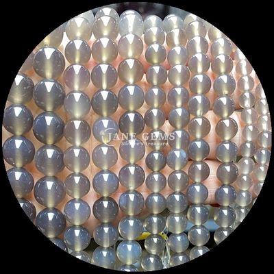 Runde 8mm polierte Naturgemäste Perlen Stränge für Schmuck machen DIY Armbänder Halsketten in mehreren Farben