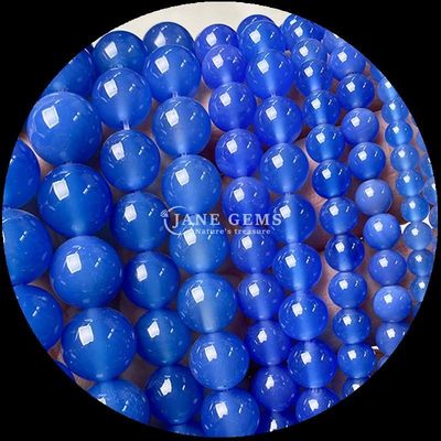 Runde 8mm polierte Naturgemäste Perlen Stränge für Schmuck machen DIY Armbänder Halsketten in mehreren Farben