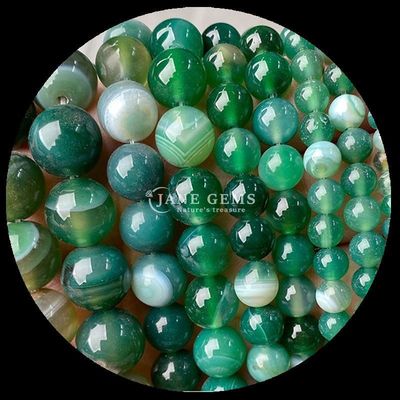 Edelstein 8mm Perle Verschiedene Achatperlen Grüne Achat Karnelien Braune Achat Locker Perlenstränge für DIY