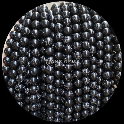 Selbstgemachte Schmuckherstellung Runder Schnitt Edelstein Türkis Perlenstränge in 8mm Größe und verschiedenen Farben