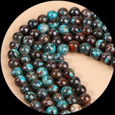 Natürliche runde Form verschiedene Arten Türkis-Perlen Stränge für DIY Geschenk Schmuck Halsketten